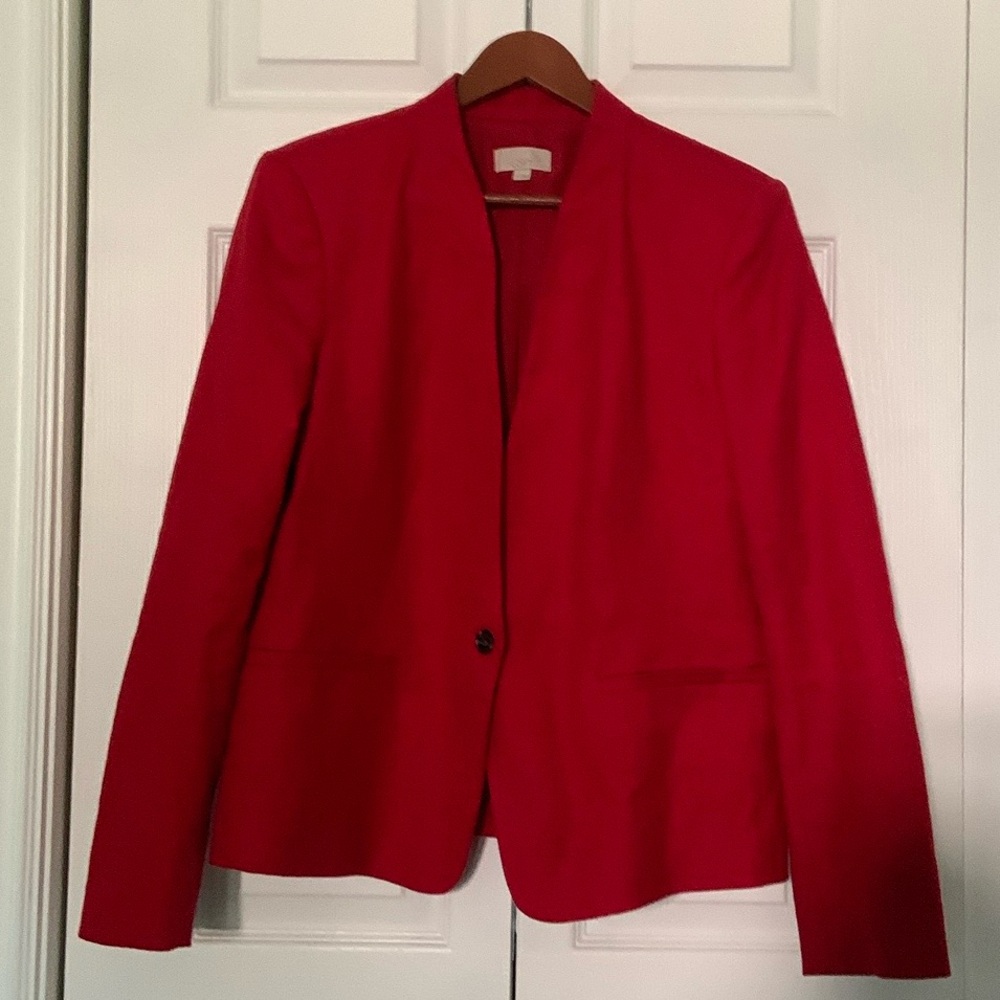 Red jacket